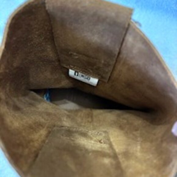 Dingo Kelsey Suede western pull on low boot Women's Size 8-1/2 - Picture 9 of 9